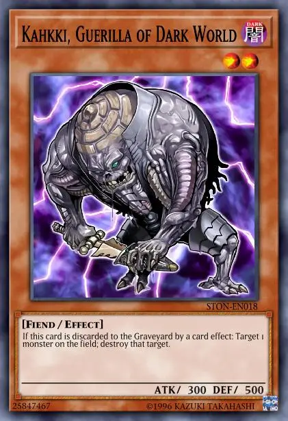 Kahkki, Guerilla of Dark World